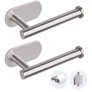 Stainless Steel Toilet Paper Holder set of 2